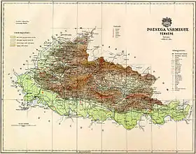 Localisation de Požega