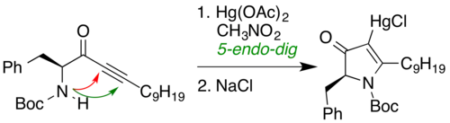 Preussin cyclization