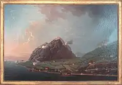 Prise des Iles de Saint-Christophe et de Nevis, 13 janvier 1782.