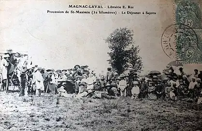 Déjeuner à Sejotte