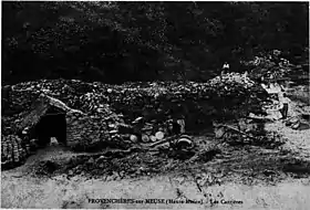 Ancienne carrière de grès à Provenchères.