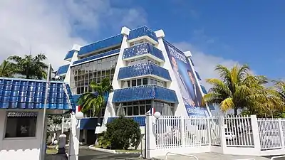 Nouméa, la « Maison bleue » siège de l'assemblée provinciale