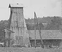 Le puits no&nbsp;13 de Gouhenans.