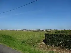 Point de vue depuis le village.