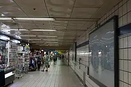 Passage de correspondance, en 2017.