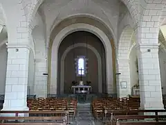 La nef de l'église.
