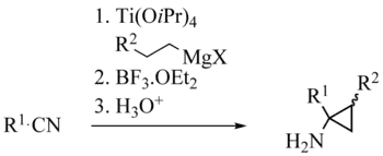 Réaction de Kulinkovich-Szymoniak