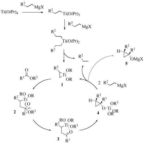 Mécanisme de la réaction de Kulinkovich