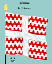 Régiment de Vivonne de 1676 à 1688