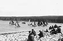 Régates à Camaret vers 1910 (photographie d'Henri Duval)