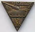 Insigne du 15e RALD (2e&nbsp;modèle)