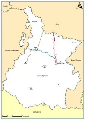 Image illustrative de l’article Route départementale 11 (Hautes-Pyrénées)