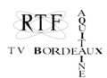 Ancien logo de RTF Télé Bordeaux-Aquitaine depuis 1962 jusqu'en 1964.