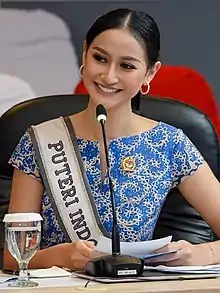 Raden Roro Ayu Maulida Putri en 2020.