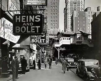 Radio Row, rue Cortlandt 1936.