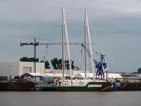 illustration de Rainbow Warrior III