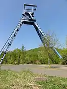 Le puits no&nbsp;1 dans son environnement.