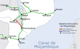 Image illustrative de l’article Chemin de fer Dona Ana—Moatize