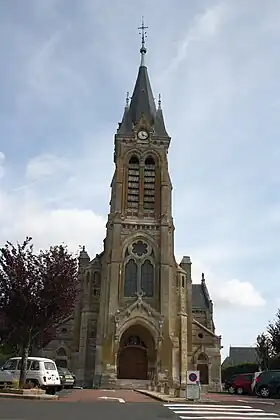 L'église Saint-Lubin.
