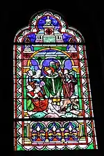 Eugène Oudinot, Saint Lubin soignant les malades (XIXe&nbsp;siècle), Rambouillet, église Saint-Lubin-et-Saint-Jean-Baptiste.