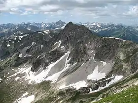 Vue du Rauhhorn depuis le Gaishorn.