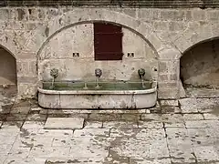 Fontaine La Fréjaire - XVIIe&nbsp;siècle.