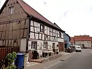 Maison de journalier (1725),5 rue du Rempart.