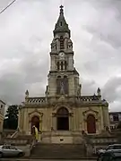 Entrée de l'église