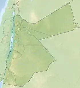 Voir sur la carte topographique de Jordanie