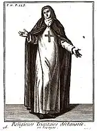 Religieuse trinitaire déchaussée (Espagne, XVIIIe&nbsp;siècle).