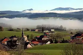 Remoray-Boujeons dans le Haut-Doubs dans le massif du Jura