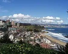 Vue de Reñaca.