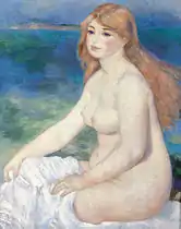 La Baigneuse blonde, Auguste Renoir, 1882