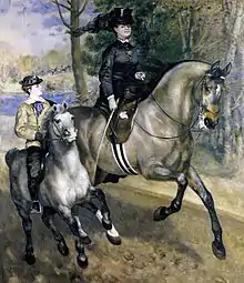 L'Allée cavalière au bois de Boulogne(Madame Henriette Darras), 1873Kunsthalle de Hambourg
