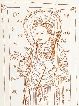 De l'Église nestorienne chinoise (grottes Mo-kao, Tunhwang) (IXe)