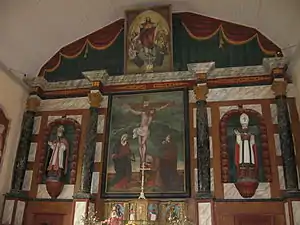 Retable du XVIIIe&nbsp;siècle.