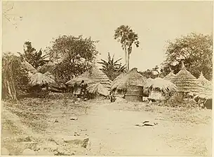 Village Acholi, 1877-1880.