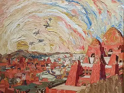 « Il parut... ». Peinture de Richard Burgsthal, début du XXe&nbsp;siècle.