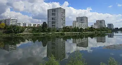 Quartier des Rives du Cher de Tours.