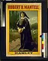 Robert B. Mantell dans Hamlet.