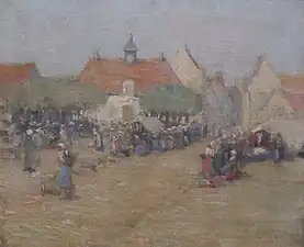 Le Marché d'Étaples.