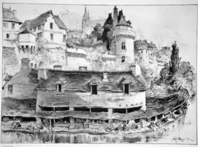 Dessin d'Albert Robida - 1890