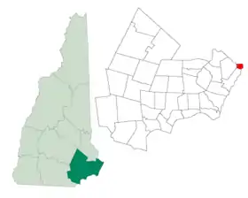 Localisation de New Castle