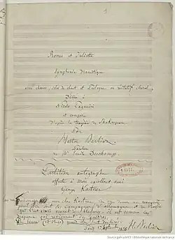 Image illustrative de l’article Roméo et Juliette (Berlioz)