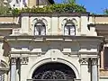 Détail de la façade du palais Colonna.