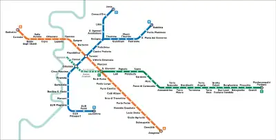 Image illustrative de l’article Métro de Rome
