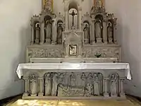 L'autel de l'église.