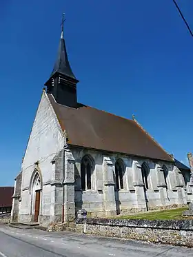 L'église en 2013.