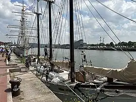 Les quais de l'Armada en 2023