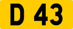 D 43